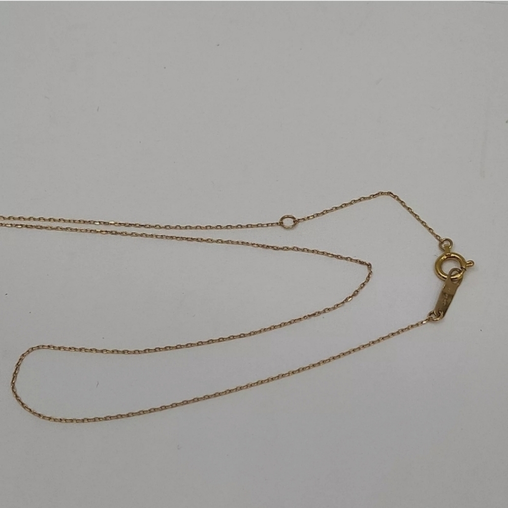Jewelry4C Pendant Necklace  18K Pink gold Diamond - Picture 4 of 9